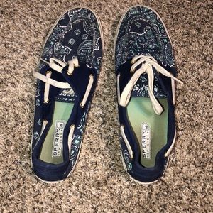 Sperry Top-Sider Blue and Teal Shoes!